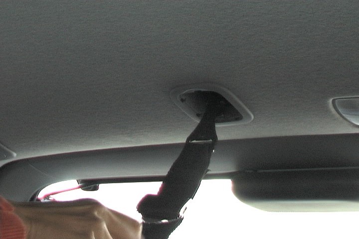 Demonstration of hooking to tether anchor