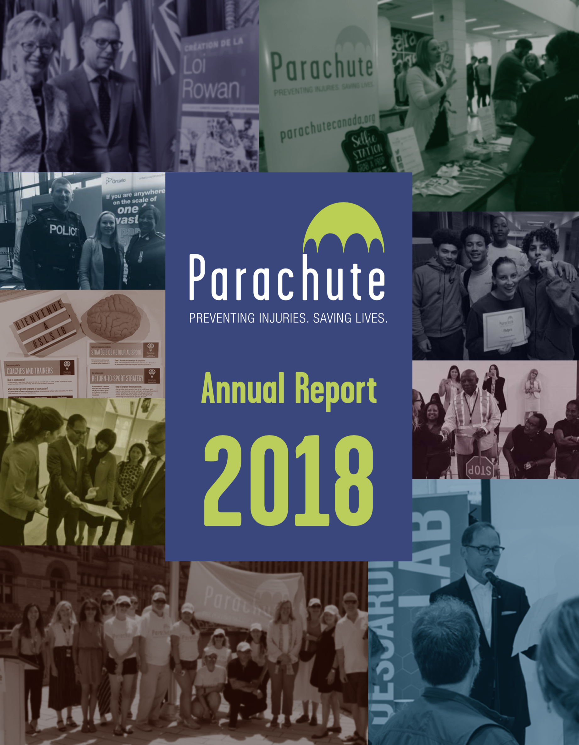Parachute Annual Report 2018 cover