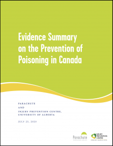 Twice as many people in Canada now die from unintentional poisoning than from transport-related injuries
